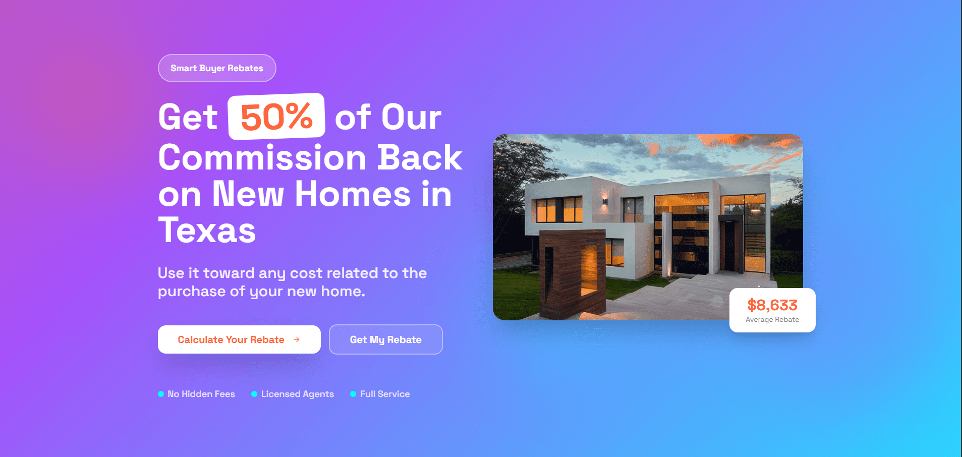 Professional landing page design example for local service providers.